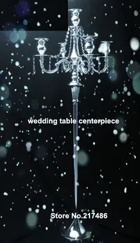 

Luxury Wedding Candlestick Table Centerpiece Crystal Candelabra