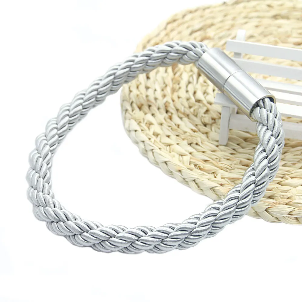 

Curtain Tie Rope Bandage Magnetic Buckle Leather Strap Tendon Curtain Magnet Buckle Free Punching Installation Window Ring