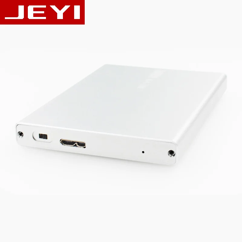 JEYI Q5w 2,5 Мобильный HDD SSD BOX USB3.0 отделка все алюминиевые SATA3 скорость 9,5 мм или 7 мм жесткий диск Встроенный переключатель защиты записи