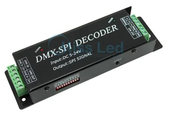 

DMX200 controller DC5-24V DMX-SPI Decode wireless control for strip light