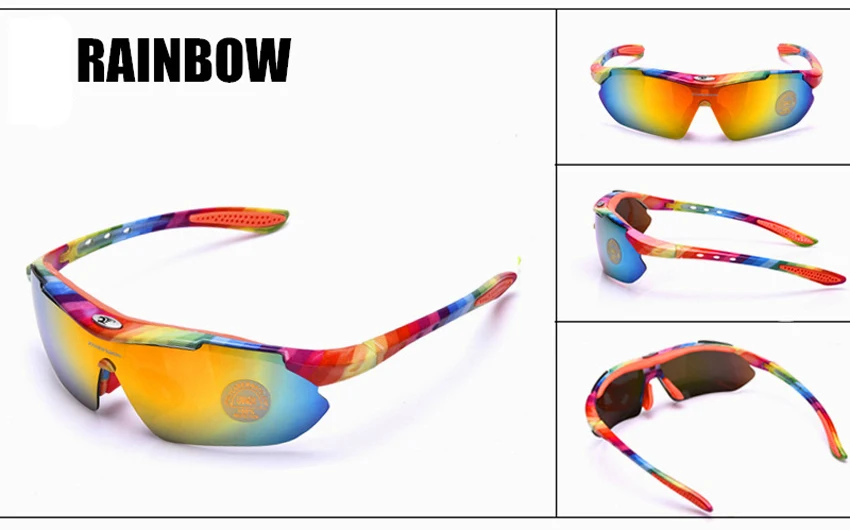 HD017 очки для велоспорта, UV400 линзы, спортивные солнцезащитные очки для велоспорта, мужские очки для велоспорта, Чехол для очков