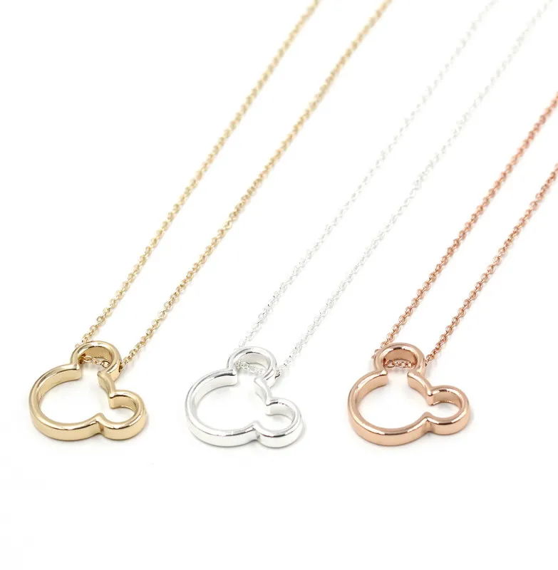 

Birthday Gift Mickey Shaped Necklace Pendant