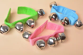 

Baby Kids Rattles Hand Wrist Foot Bell Toys Educational Dancing Accessories Girls Boys Toy