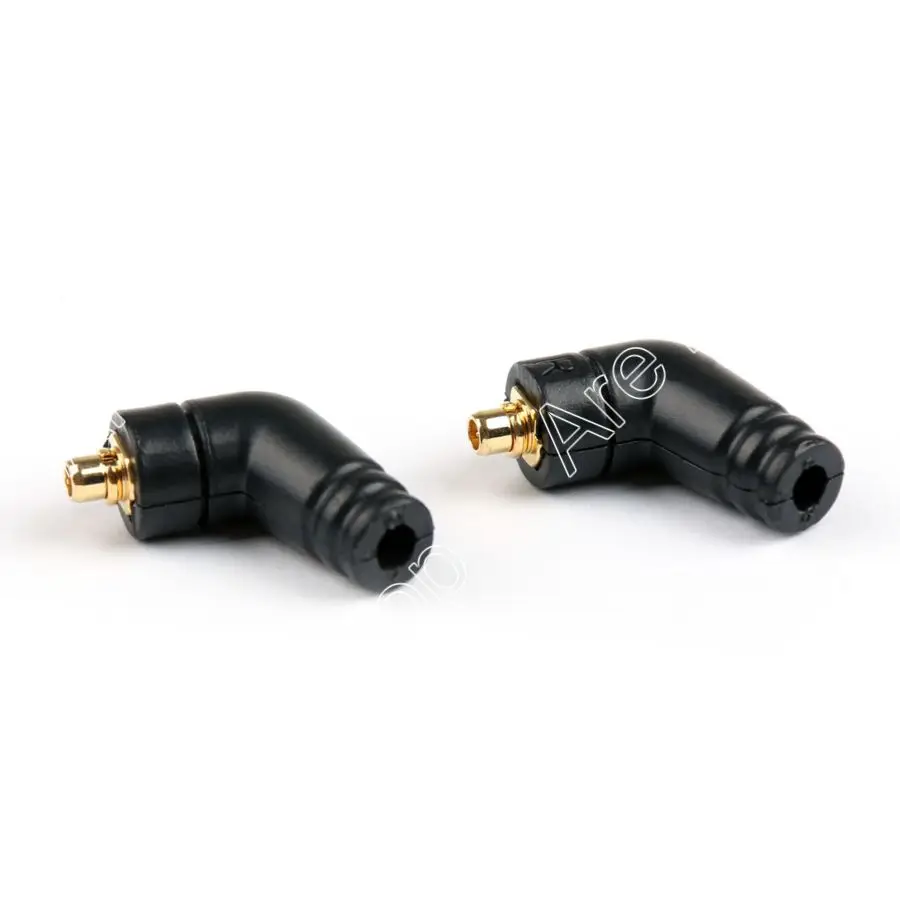 

Areyourshop Earphone DIY L Shape Pin Male Shure SE 215 425 535 UE 900 Headphone Adapters