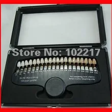 10 шт./лот отбеливание зубов 3D тени руководство, отбеливание зубов системы