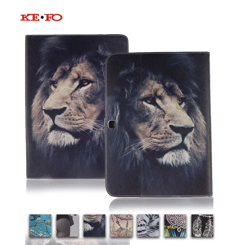 

T530 T531 T535 Leather case Cover for Samsung Galaxy Tab 4 10.1 SM-T530 T531 T535 Tablet Accessories with card slot Y4D33D