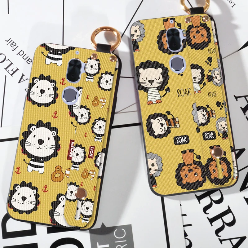 

Cute Lion Strap Case For Coolpad Cool 1 LeTV Cool1 Phone Bag TPU Silicone Cases For LeEco Le Cool 1 Capa Fundas