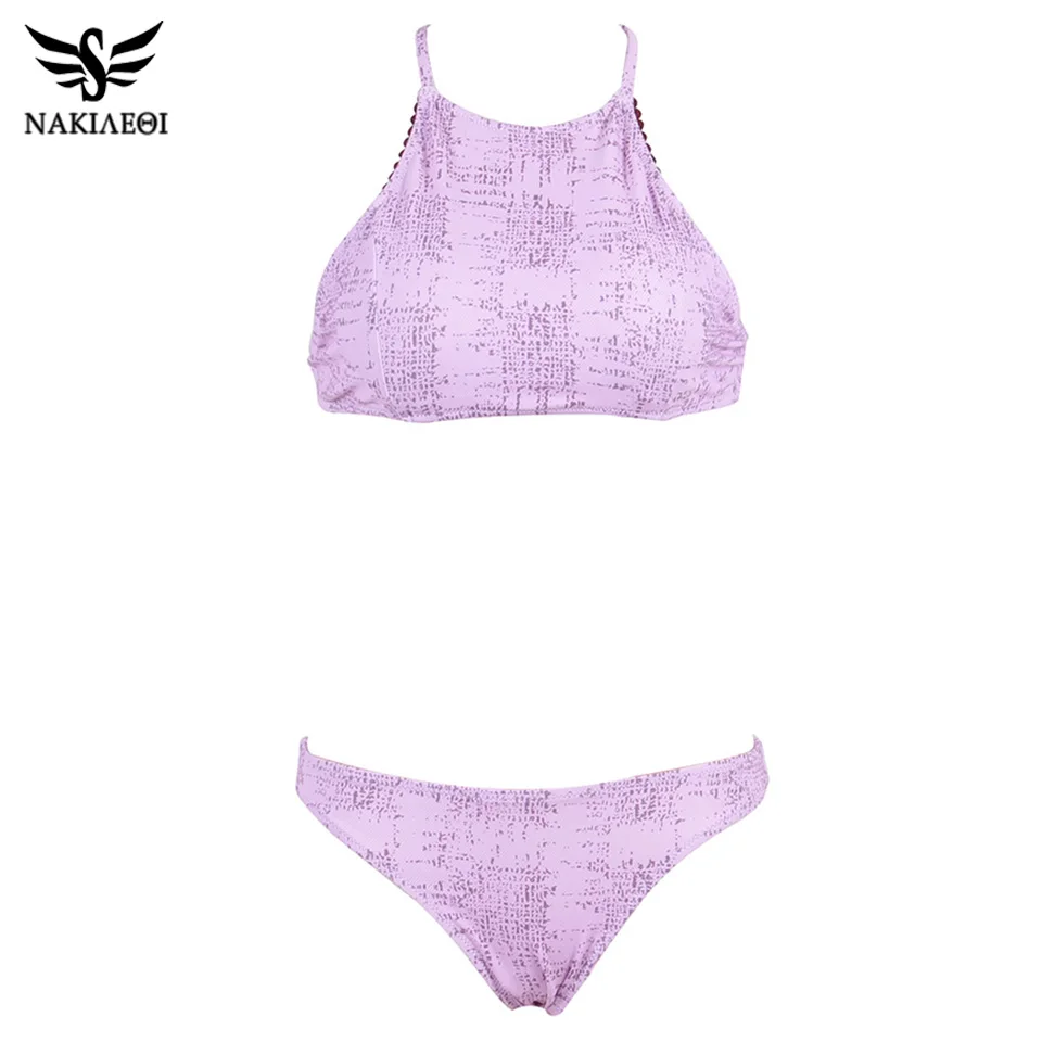 Женский купальник бикини с высокой горловиной и лямкой на шее|suit suit|suit womensuit sexy |