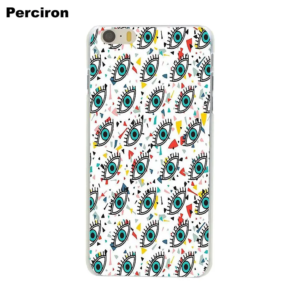 Perciron сглаза для Apple iPhone 4 4S 5 5C SE 6 6S 7 8 Plus X LG G3 G4 G5 G6 K4 K7 K8 K10 V10 V20