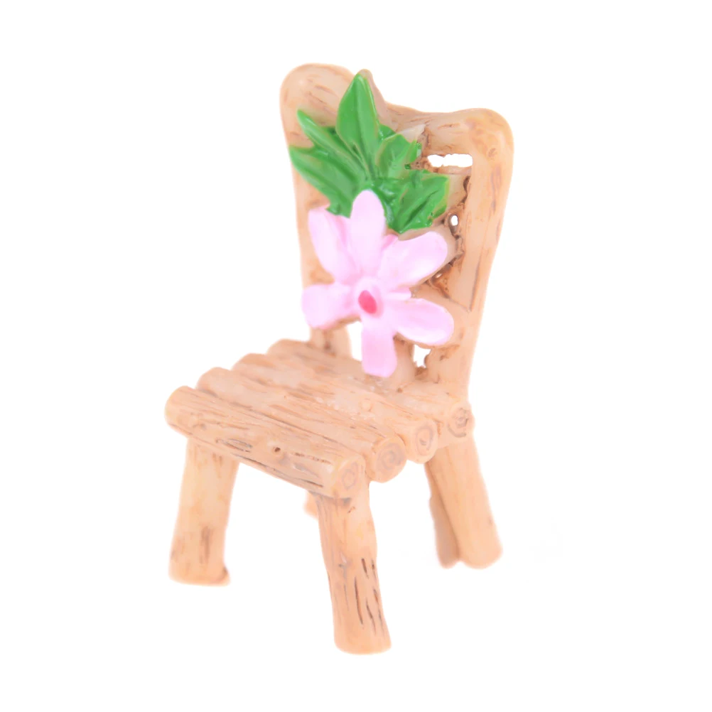 Garden Chairs with Table 1/12 Dollhouse 5