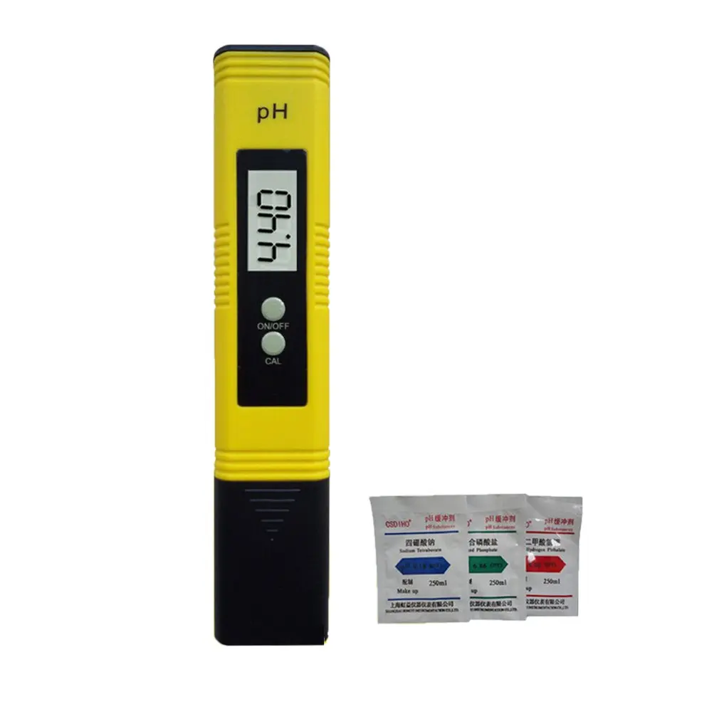 Портативный ph02 PH pen pH измеритель pH тестовый карандаш PH 3-точечный автоматической коррекции