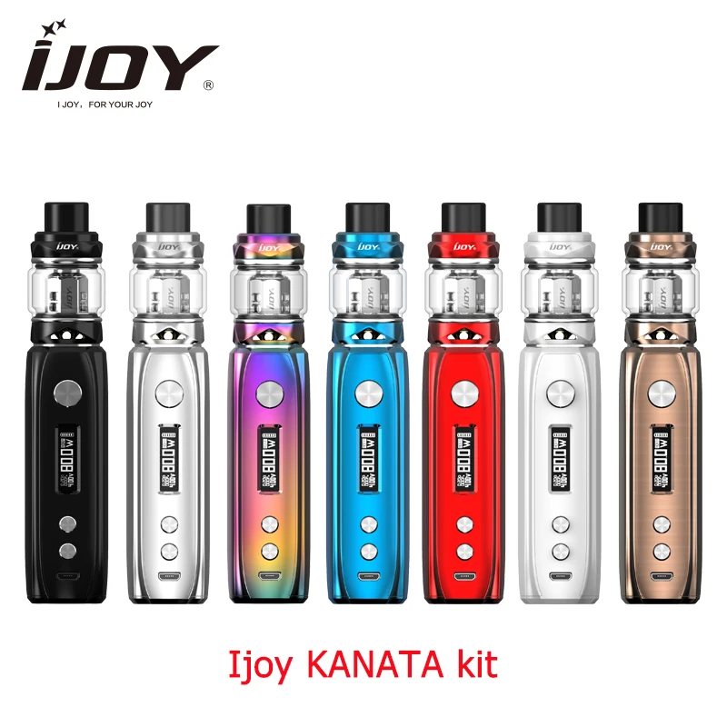 

Newest Ijoy Katana Kit 81W Output for Katana mod with Katana subohm Tank 3000mah built-in battery VS wand saber kit