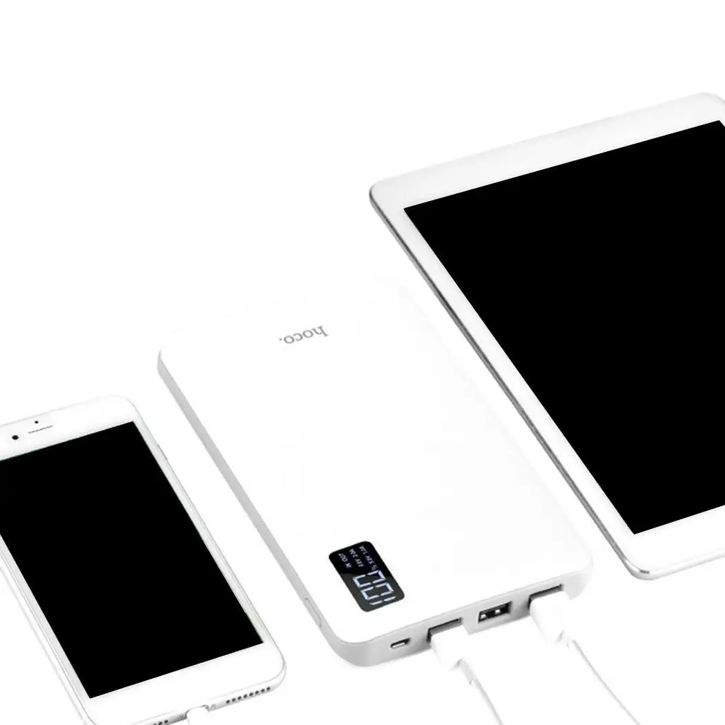 Power Bank 30000 мАч большой емкости power ЖК дисплей внешний аккумулятор зарядное
