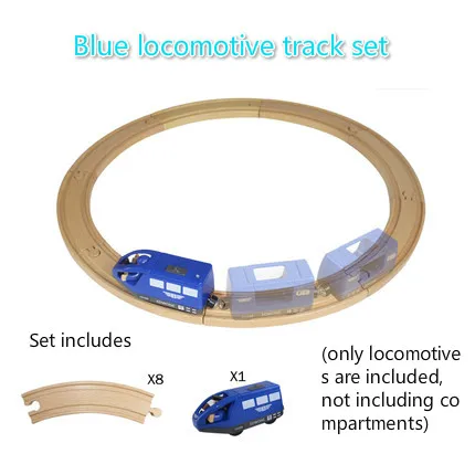 Электрический поезд набор магнитного слота литая под давлением электрическая железная дорога с деревянным поездом треков набор игрушек FIT Toma Brio деревянная дорожка