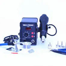 Паяльник 750 Вт паяльная станция 858d Solda паяльные станции паяльная станция контроллер температуры наборы паяльников