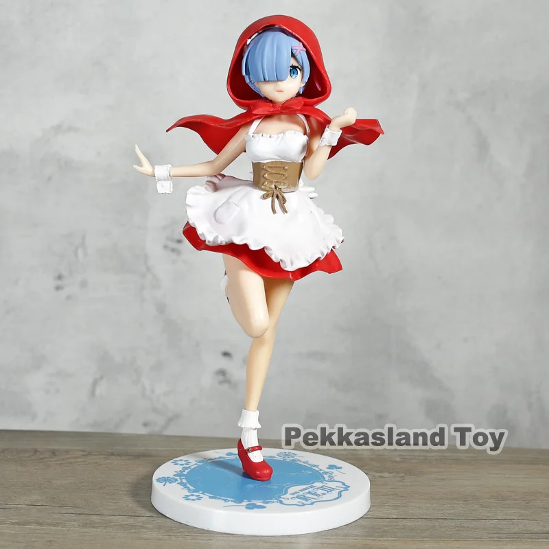 Re Zero Starting Life in Another World Ram Rem Red Hood SSS Figure Collectible Model Toy - buy
