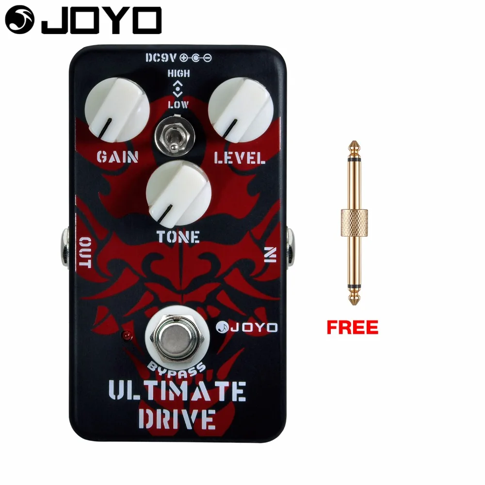 Joyo Ultimate Drive Electric Guitar Effect Pedal High and Low Tone