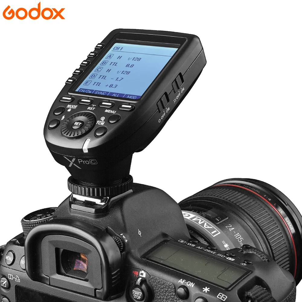Godox Recepteur 2 4 Xpro C Flash 3 Godox G Sans Fil X Declencheur Systeme