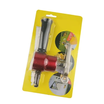 

Metal Cutting Double Head Sheet Nibbler Saw Cutter Tool Drill Attachment Free Cutting Tool nibbler sheet metal Accessories