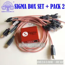 Новейший Sigma Box/SIGMG BOX с 9 кабелями комплект+ упаковка 2 активация для MTK-based Motorola Alcatel Huawei ZTE Для lenovo