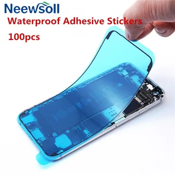 

100pcs Waterproof Adhesive Sticker tape For iPhone 7 7 Plus 8 8 Plus X 6S Plus 3M Adhesive Pre-Cut LCD Screen Front Frame