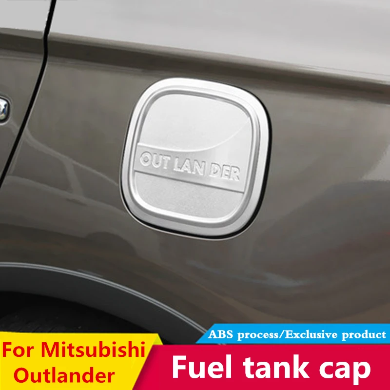 Для Mitsubishi Outlander 2013 автомобиль внешний топливного бака ABS углеродного волокна внешней отделки модификации