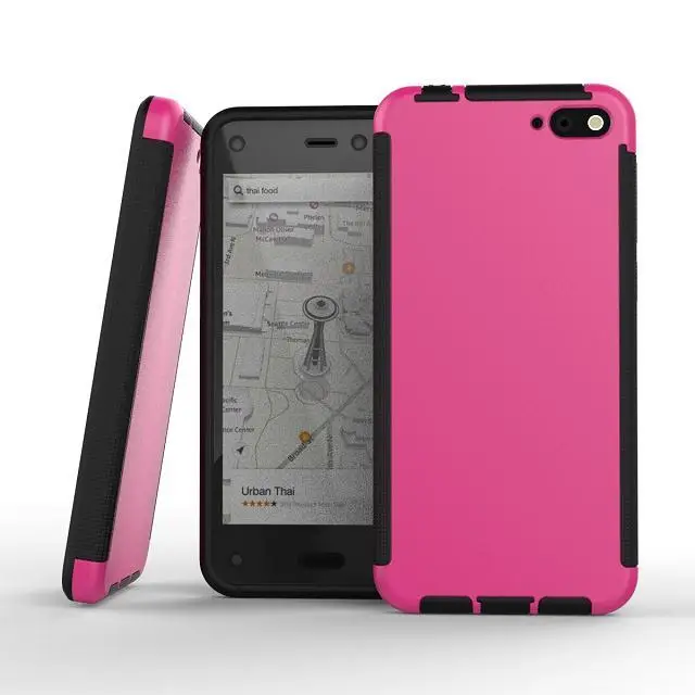 

Cases For Amazon Fire Phone Case Soft TPU+Front Touch Screen Back Cover Case 2 in 1 Hybrid Window Screen Case