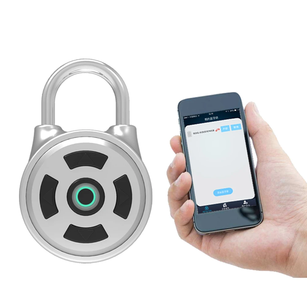 

APP Intelligent Password Lock Android iOS APP Unlock Anti-Theft Security Combination Padlock Indoor For Baby
