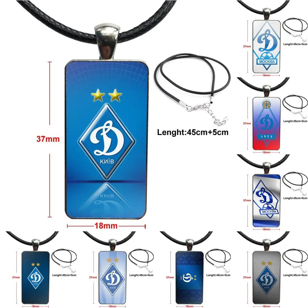 

For Lovers Best Friendship Brand Steel Color Jewelry Fashion Statement Necklace Glass Necklaces Pendants Fc Dynamo Moscow