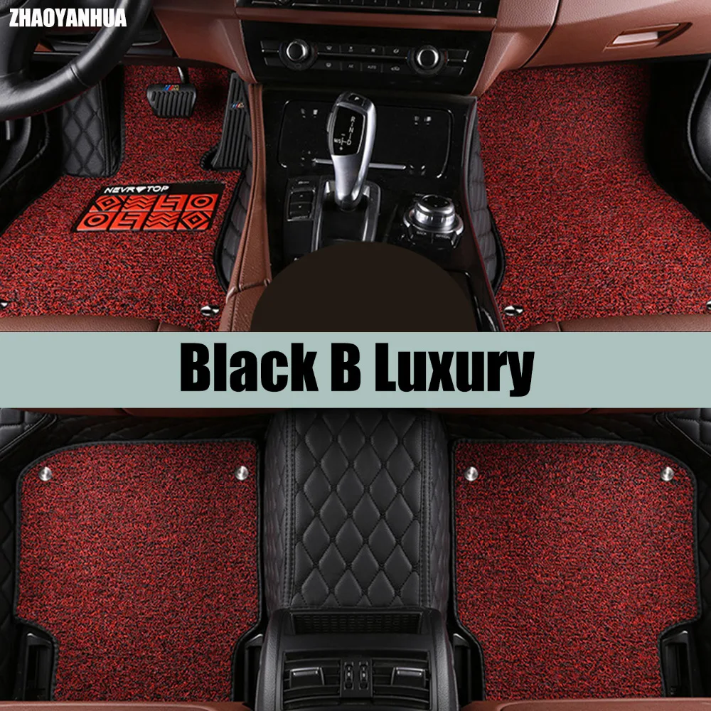 ZHAOYANHUA car floor mats for Audi A5 sportback S5 A3 A4 A6 A7 A8 A8L