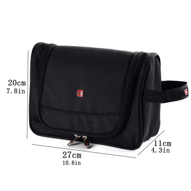 الأزياء حقيبة مستحضرات تجميل أكسفورد النسيج للماء سفر منظم حقيبة مستحضرات التجميل الرجال النساء ماكياج حمام حقيبة