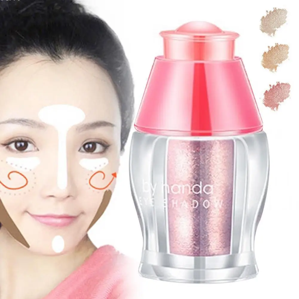 Silky Soft Loose Shimmer Powder Makeup Highlighter Shading Long lasting