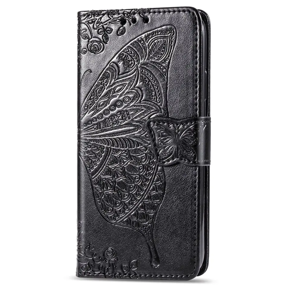 Xiaomi Redmi 7 Case Flip Wallet PU Leather Case On For Xiaomi Redmi 7 Cover Butterfly Mmbossing Phone Cases For Redmi 7 Coque xiaomi leather case card