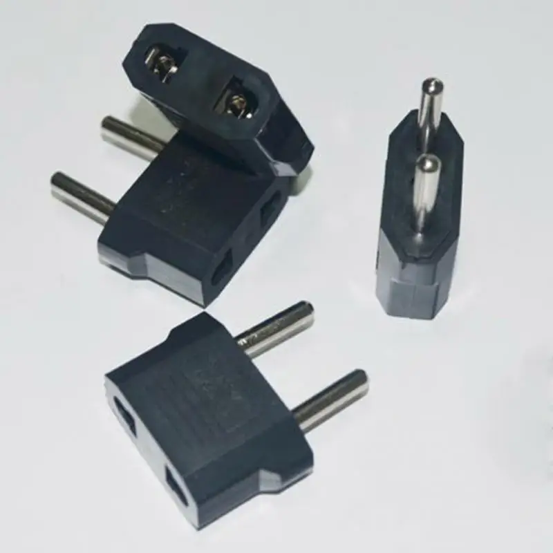 

New EU Euro Europe Plug Adapter 2 Round Socket Converter Travel Electrical Power Adapter Socket EU Plug Dual-use Socket 220V #G0