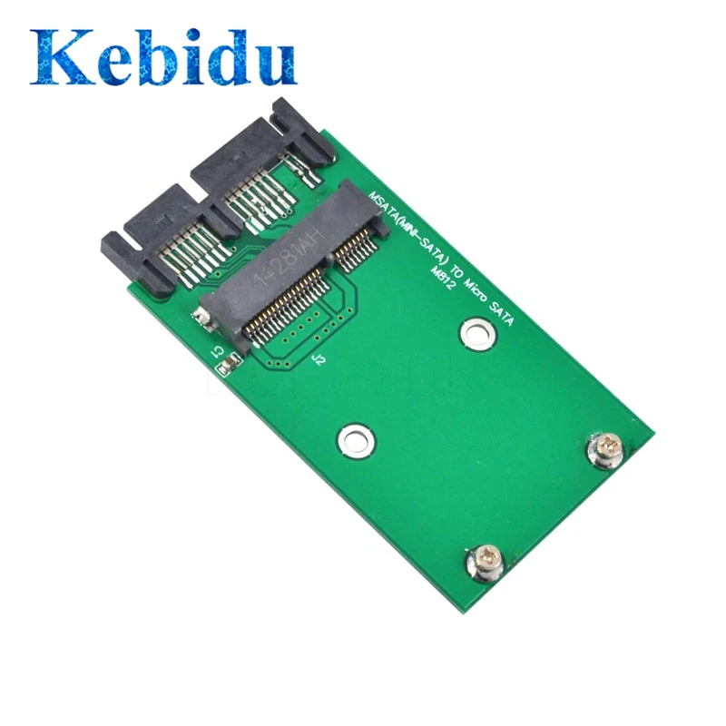 Адаптер конвертер Kebidu Mini sata к M Sata SDD PCI E MSata Micro SSD 1 8 &quotк 2 5&quot SATA|Компьютерные