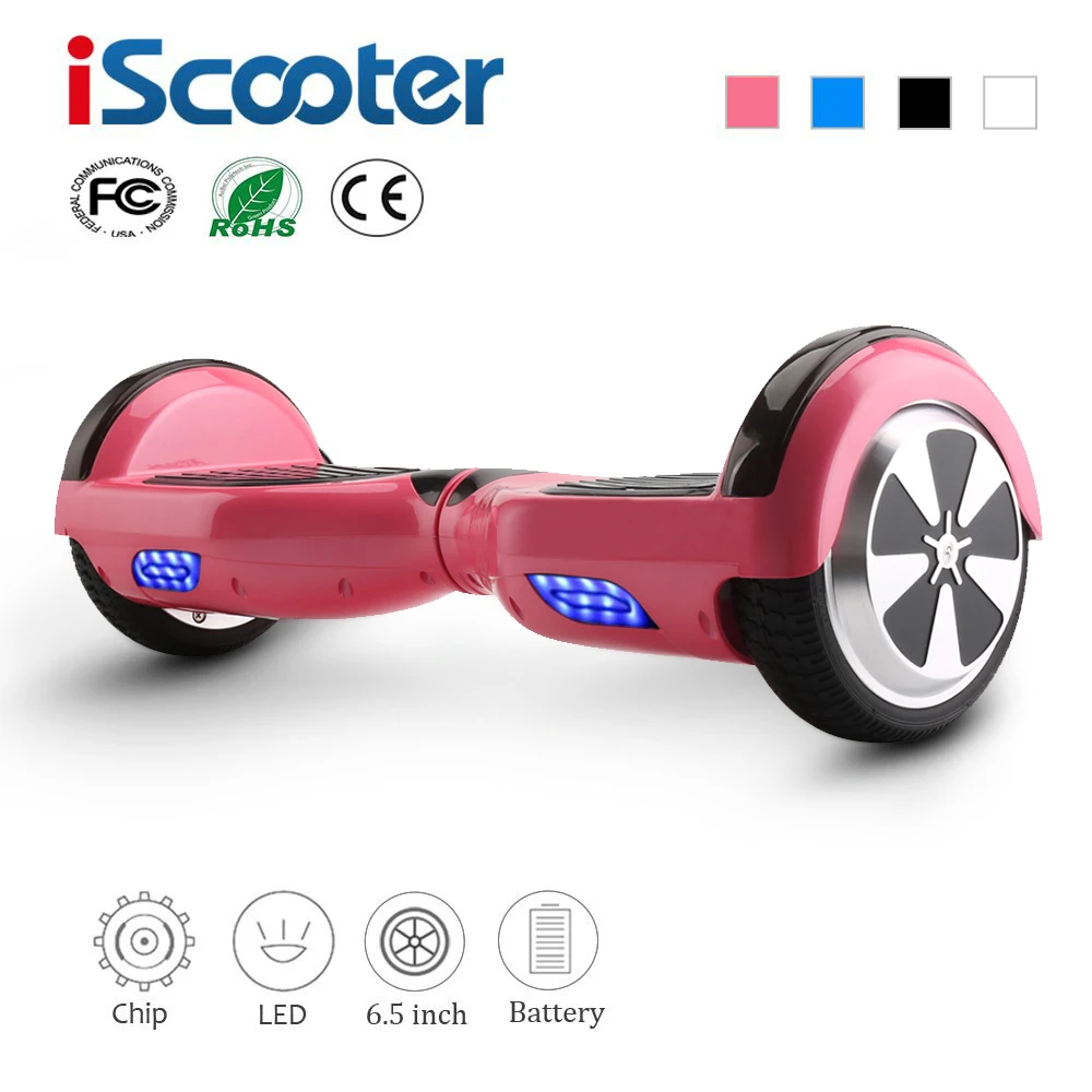 iScooter Electric Skateboard Hoverboard Self Balancing Scooter two 6.5 inch Wheel 6.5'' hover board Free shipping iScooter Electric Skateboard Hoverboard Self Balancing Scooter two 6.5 inch Wheel 6.5'' hover board Free shipping