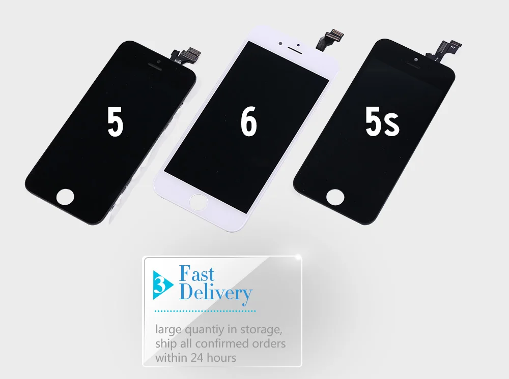 for iphone 5 5s SE 6 6s 7 lcd display with 2 gifts (6)