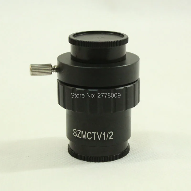 0.5X C-mount адаптер объектива 1/2 CTV адаптер для SZM Тринокулярный стереомикроскоп камеры аксессуары