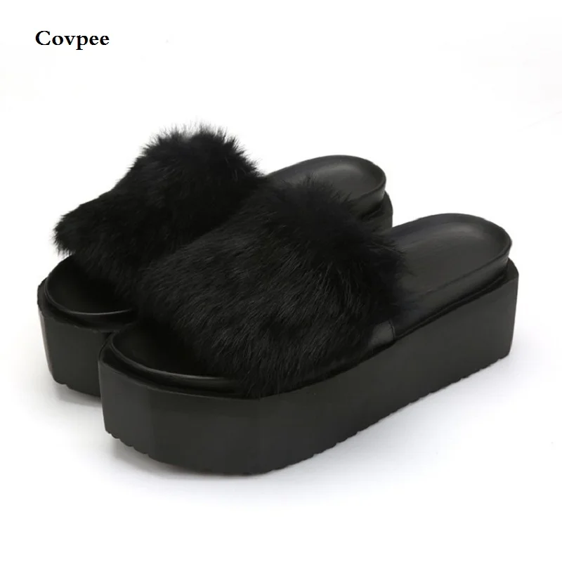 

2017 new Women slippers Thick bottom slipper fashion flatform Indoor home leisure sandal Platform Beach Creepers Autumn