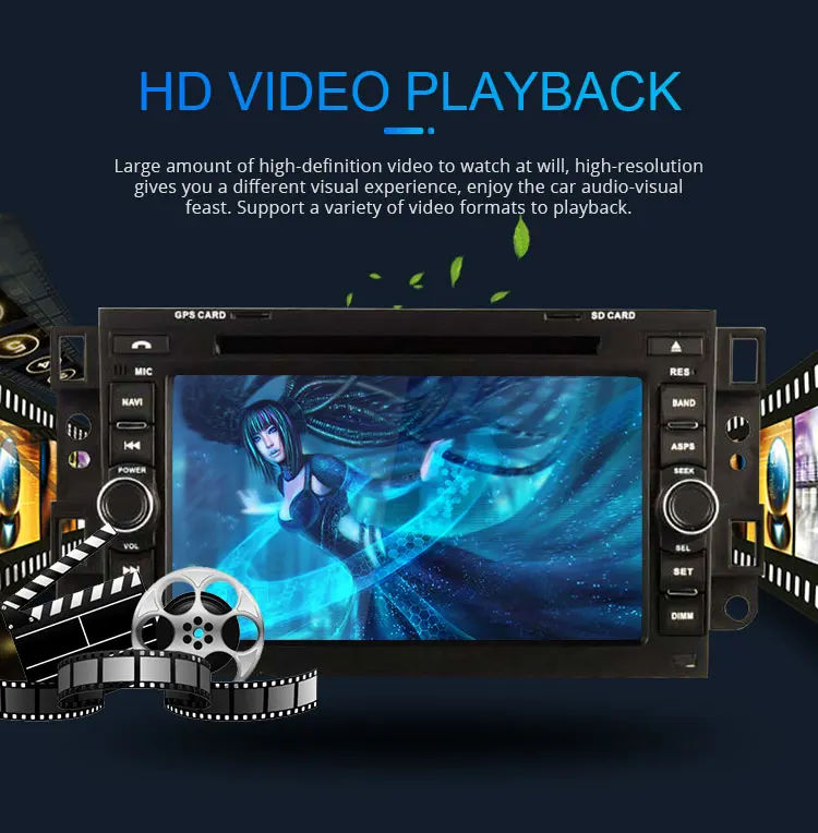 Top LJHANG 2 Din Car DVD Player Android 9.0 For Chevrolet Aveo Epica Captiva 2005-2011 WIFI Multimedia Stereo GPS Navi Car Radio RDS 4