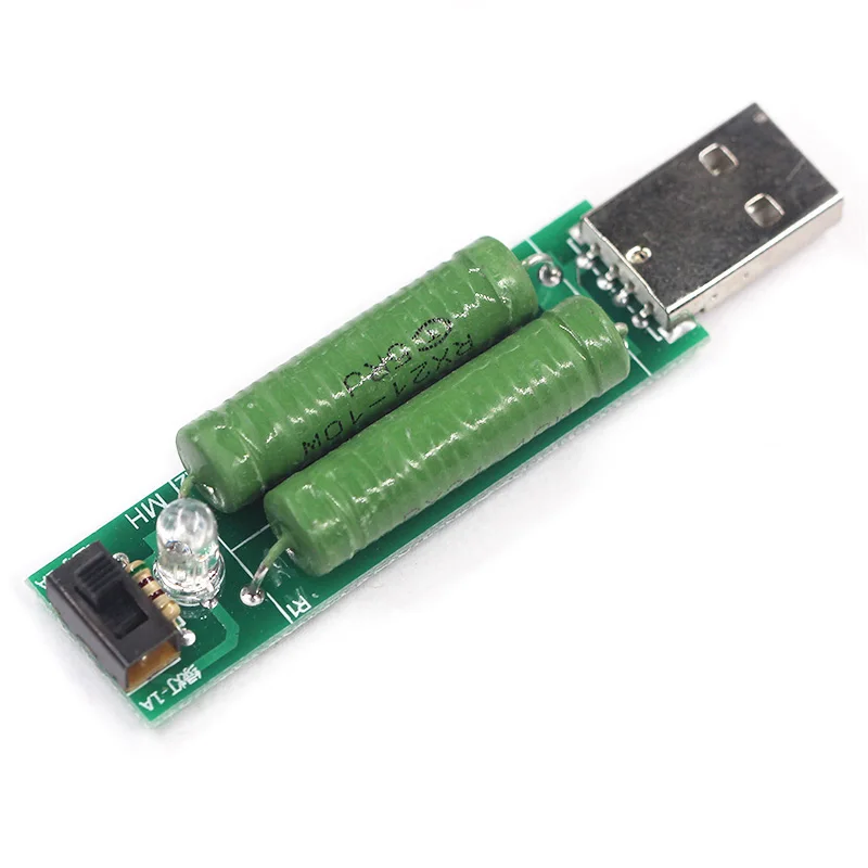 

USB Charge Current Detection load Testing instrument 2A/1A Discharge Aging Resistance USB Power Adapter