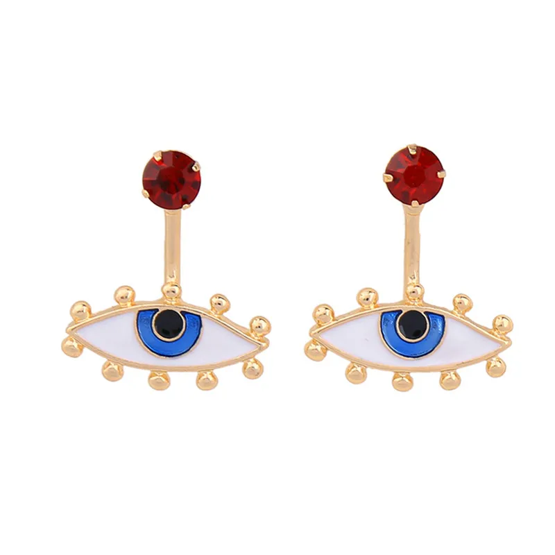 

2019 stud earrings Deserve to act the restoring ancient ways Ms eye pendant exaggerated alloy earrings for women