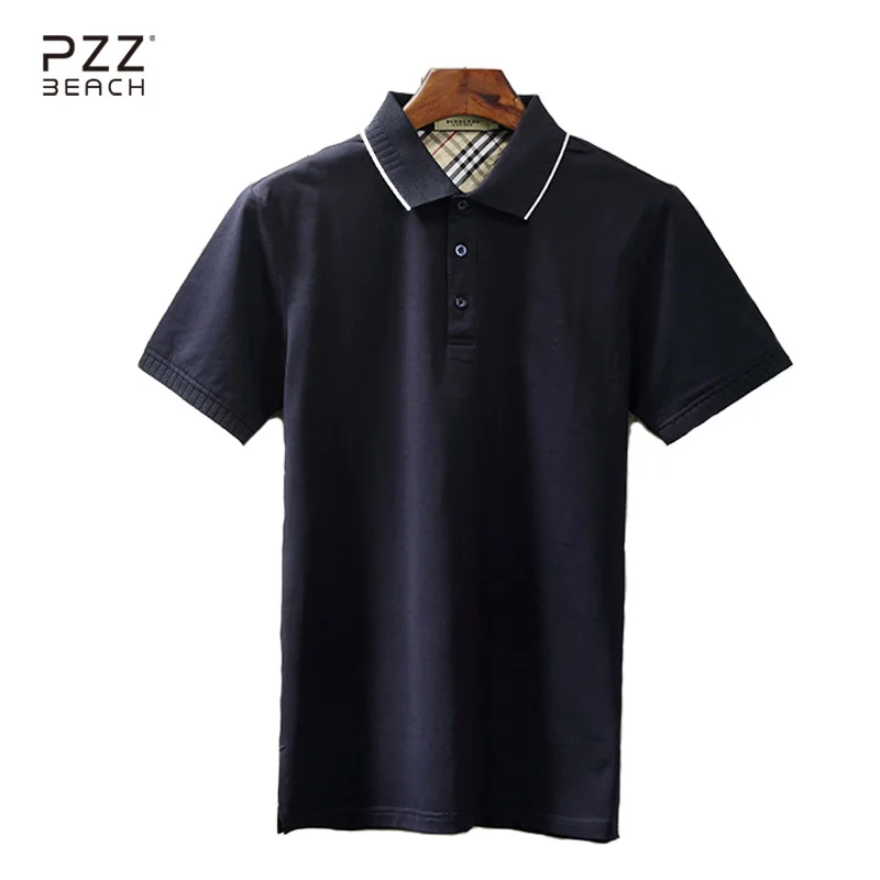 

Golf Apparel Mens Golf T-shirt Spring Summer Breathable Black White Polo Golf Shirts Short Sleeve Top Sportswear Fitness