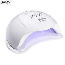 SUN5 48 Вт двойная светодиодная УФ-лампа для ногтей Сушилка для ногтей Гель-лак отверждающий светильник с нижней 30 s/60 s таймер ЖК-дисплей
