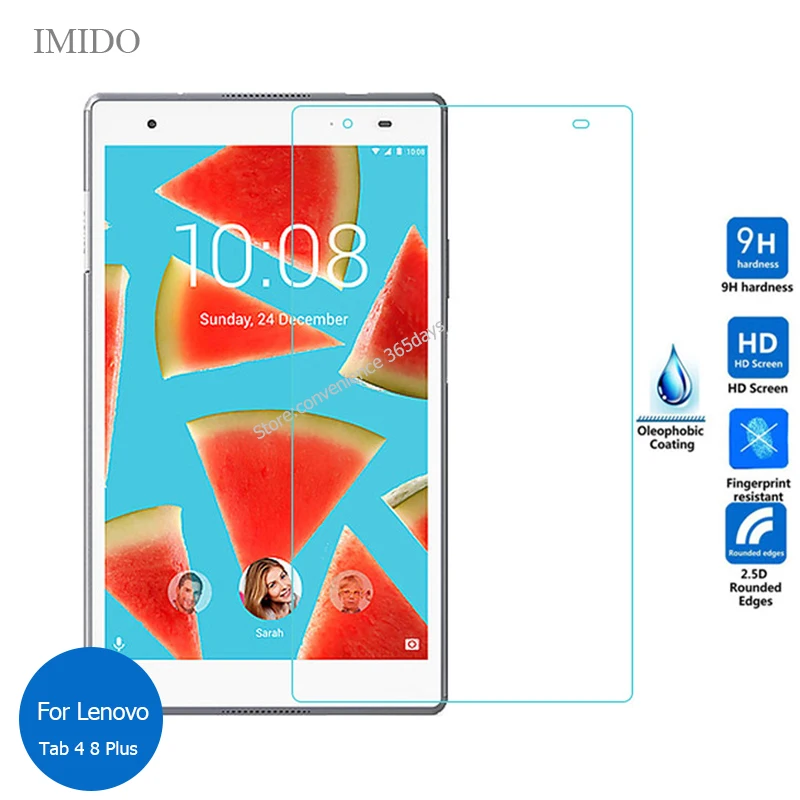 

For Lenovo Tab 4 8 Plus Tempered Glass Screen Protector 9h Safety Protective Film on Tab4 8.0 TB-8704F TB-8704X TB 8704F 8704X