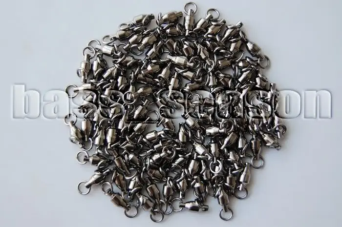 

PACK 50 BALL BEARING SWIVEL SOLID RINGS 5# TEST 140LBS Free Delivery