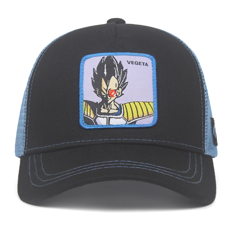 Бренд MAJIN VEGETA Dragon Ball Snapback Кепка хлопковая бейсбольная кепка для мужчин и женщин хип-хоп папа шляпа Дальнобойщик сетчатая шапка дропшиппинг