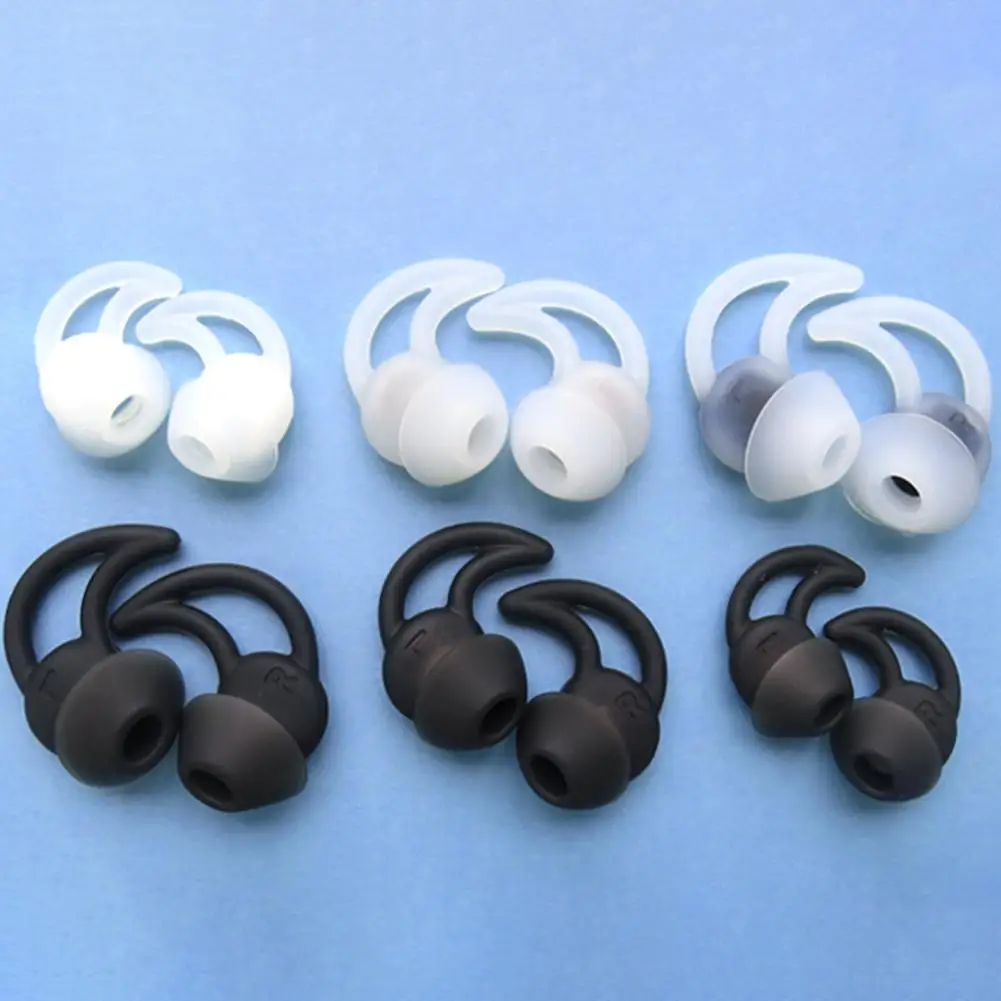 

3 Pairs S / M / L Headphones Set Silicone Earplugs Cover Anti Drop Protective Cover For Bose QC20 QC30 IE2 IE3 SIE2 Soundsport
