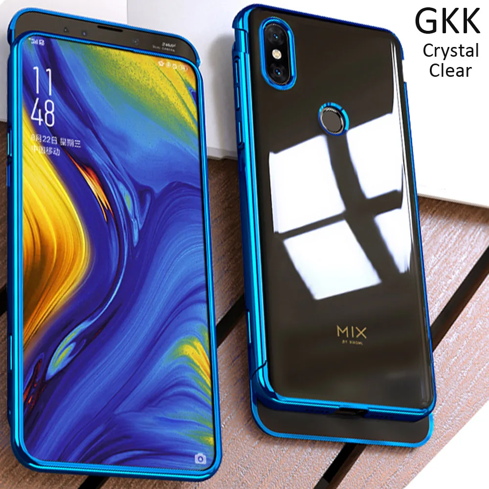 Прозрачный чехол GKK для Xiaomi Mi MIX 3 MIX3|Бамперы| |