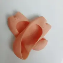 1 пара деликатных силиконовых увлажняющих носков-лодочек с открытым носком, гелевые носки для пятки, как трещины, защита и уход за кожей, облегчение боли в ногах